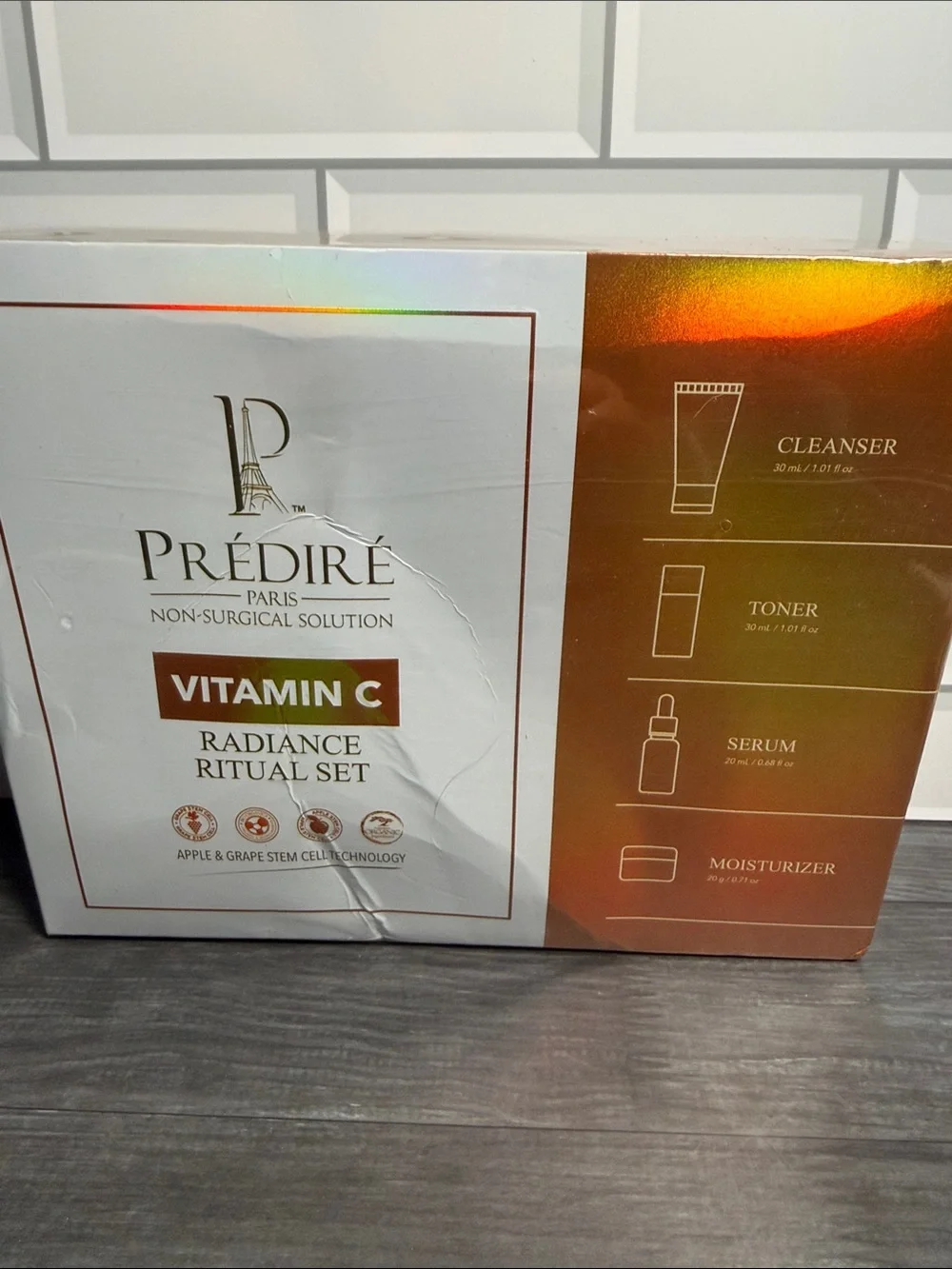 Vitamin C Radiance Ritual Set – White & Gold